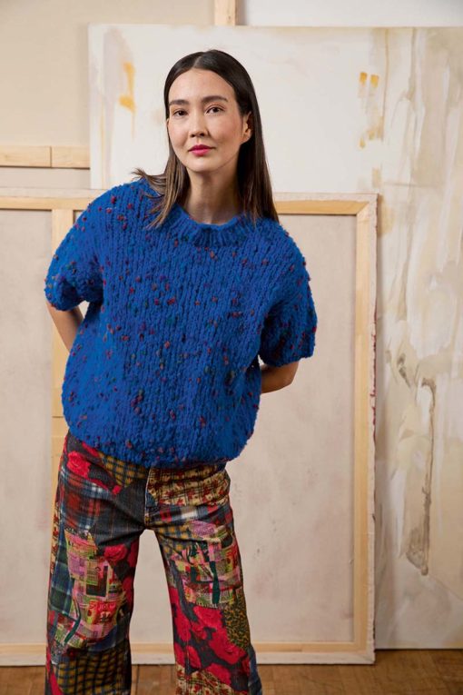 Strickset Pullover Aus Phoenix Tweed Von Lang Yarns