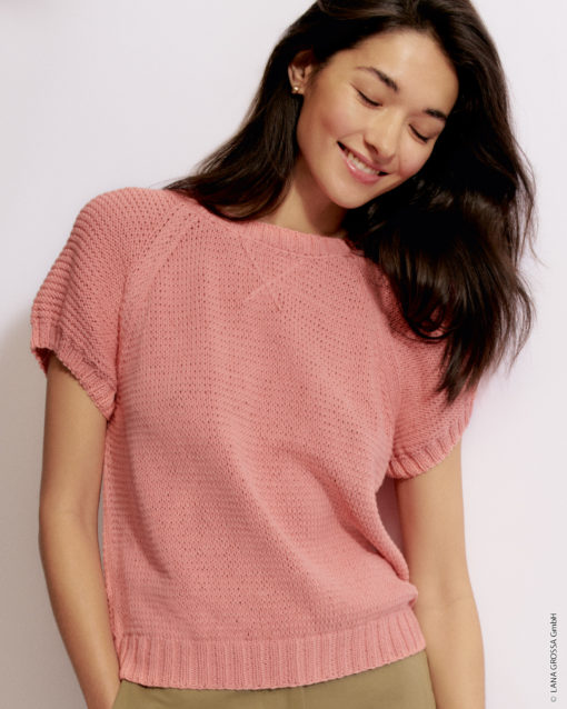 Strickset Raglanshirt Aus Elastico Von Lana Grossa