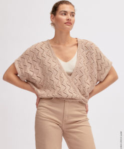 Strickset Wickeltop aus Linarte von Lana Grossa