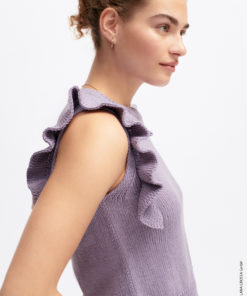 Strickset Rüschentop Aus Elastico Von Lana Grossa 5 Fs2023 Classici 24 Lana Grossa 9230224 M27 Mf3