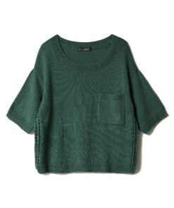 Strickset Kastenshirt Mit Ajour Detail Aus Alta Moda Cotolana Von Lana Grossa 4 Fs2023 Classici 24 Lana Grossa 9230224 M5 Mf2