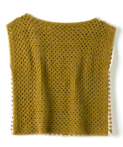 Strickset Quadratisches Top Mit U-Boot-Ausschnitt Aus Ecopuno Von Lana Grossa 7 Fs2023 Haekeln 05 Lana Grossa 9231310 M17 Mf3