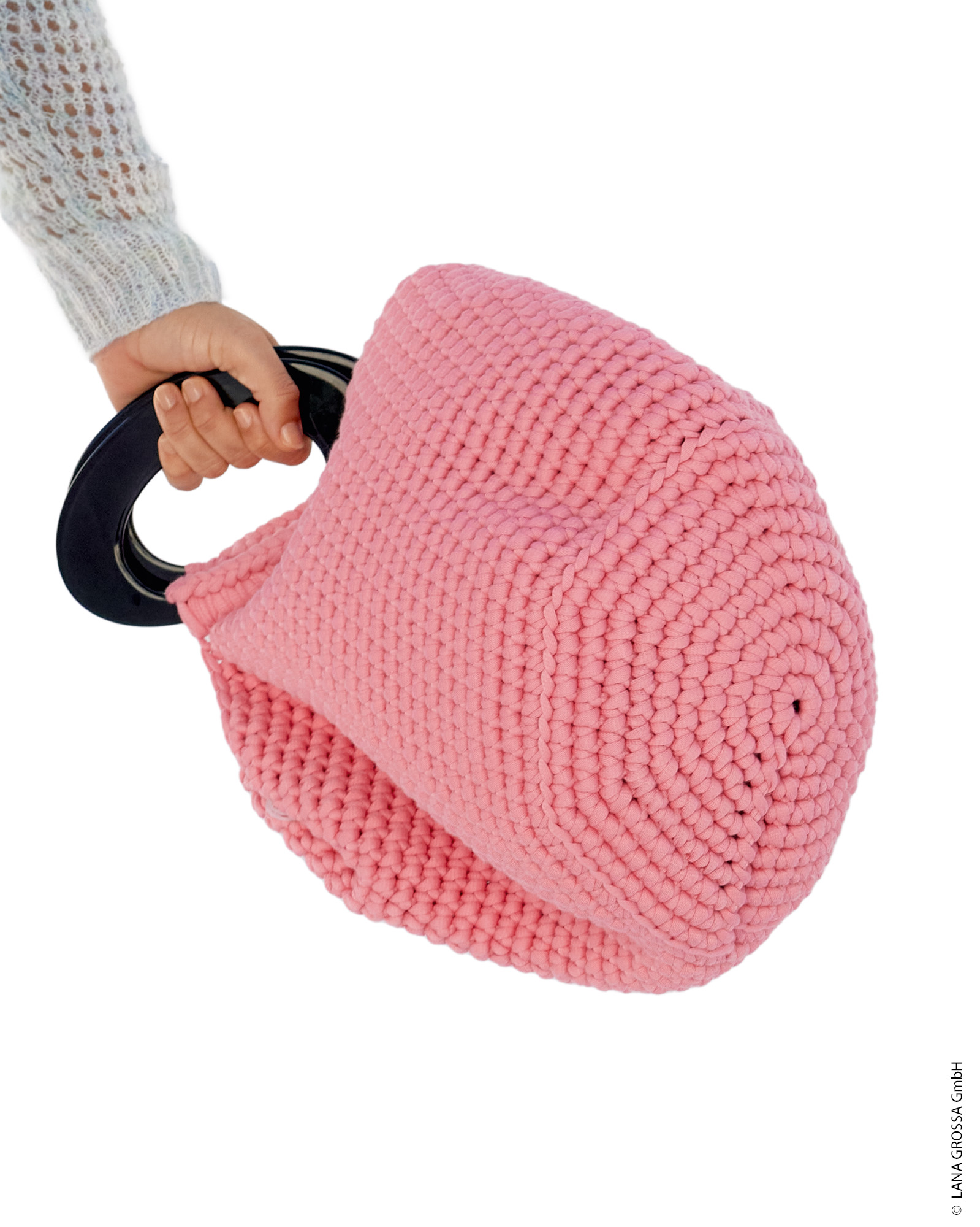 Strickset Häkeltasche Aus The Tube Von Lana Grossa 3 Strickset Häkeltasche Aus The Tube Von Lana Grossa – Bild 3