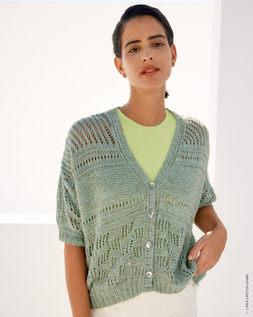 Strickset Jacke Im Mustermix Aus Diversa Von Lana Grossa