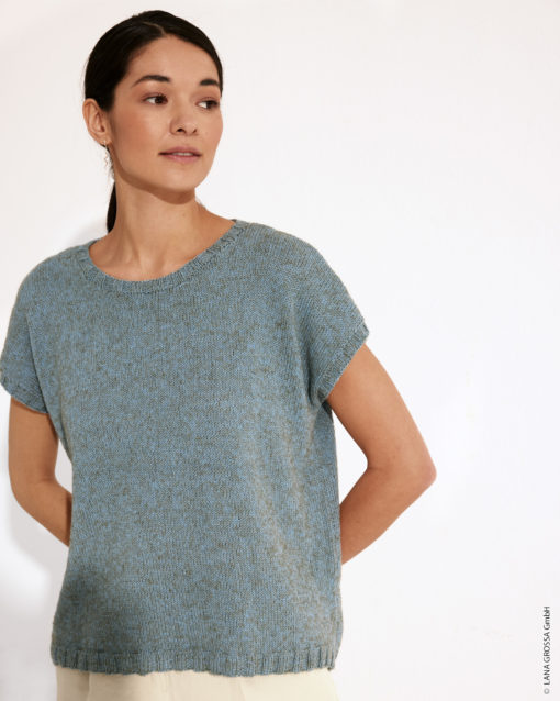 Strickset Ärmelloses Shirt Aus Diversa Von Lana Grossa
