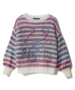 Strickset Pullover Aus Silkhair Print Und Silkhair Von Lana Grossa – Bild 2