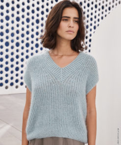 Strickset Shirt aus Ecopuno und Silkhair von Lana Grossa