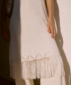 Strickset Tunika Mit Zackenmuster Aus Solo Lino Von Lana Grossa 5 Fs2023 Linea Pura 16 Lana Grossa 9860016 M14 Mf3