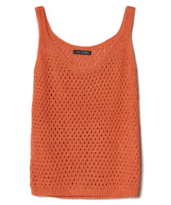 Strickset Tanktop Im Netzmuster Aus Solo Lino Von Lana Grossa 4 Fs2023 Linea Pura 16 Lana Grossa 9860016 M25 Mf2