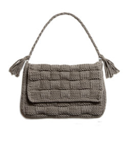Strickset Gestrickte Tasche Aus The Tube Von Lana Grossa 3 Fs2023 Lookbook 14 Lana Grossa 9231014 M29 Mf2
