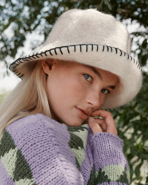 Strickset Filzhut Aus Feltro Und Cool Wool Big Von Lana Grossa