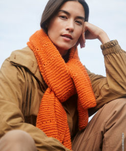 Strickset Schal Kraus Rechts aus Brigitte No. 2 von Lana Grossa