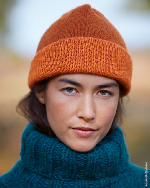 Strickset Mütze Glatt Rechts Aus Ecopuno Von Lana Grossa