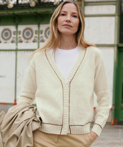 Strickset Cardigan aus Cashmere 16 Fine von Lana Grossa