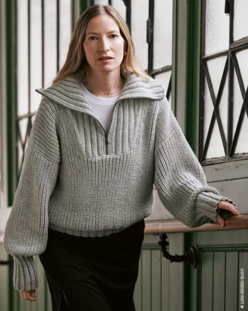 Strickset Pullover Aus Cool Wool Big Mélange Von Lana Grossa
