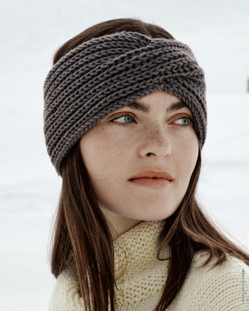 Strickset Stirnband Aus Bingo Von Lana Grossa