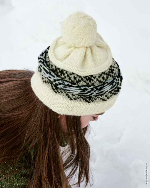 Strickset Mütze Aus Cool Merino Von Lana Grossa