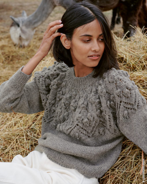 Strickset Pullover Aus Natural Alpaca Classico Von Lana Grossa