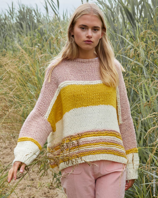 Strickset Oversize-Pullover Aus Lala Berlin Lovely Cotton Von Lana Grossa