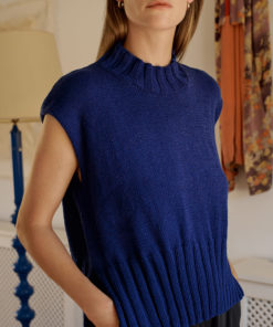 Pullunder Mit Seitenschlitzen - Merino Superiore