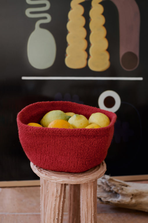 Obstschale Glatt Rechts - Feltro