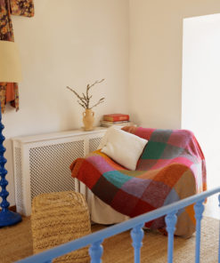 Karierte Decke Im Perlmuster - Ecopuno