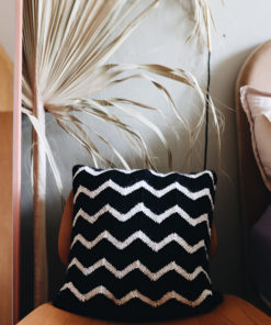 Kissenhülle Im Zackenmuster - Brigitte No. 2