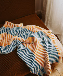 Decke Mit Glatt & Kraus Rechts - Landlust Alpaka Merino 160