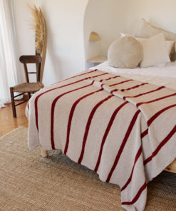 Plaid Mit Perlmuster & Glatt Rechts - Alta Moda Alpaca