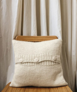 Kissenhülle Mit Zierknopfleiste - Per Lei