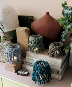 Hussen Für Teelichter In Makramee-technik - The Tube