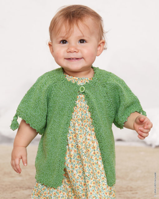 Strickset Raglan-Bolero Aus Landlust Sommerseide Von Lana Grossa