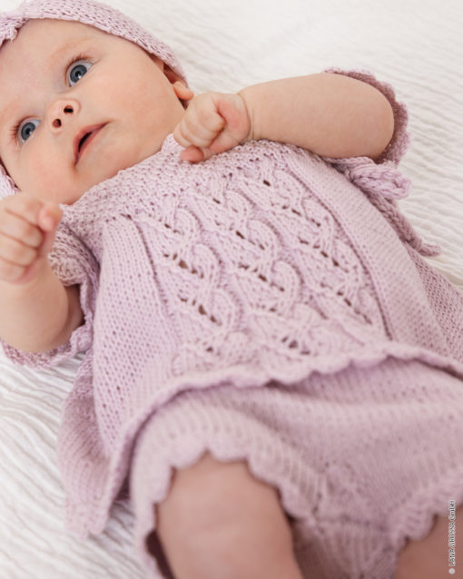 Strickset Tunika Mit Ajourmuster Aus Soft Cotton Von Lana Grossa