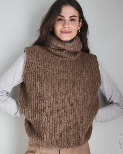 Strickset Pullunder Aus Setasuri Big Von Lana Grossa