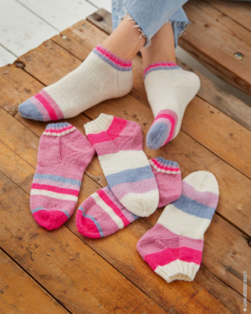 Strickset Sneaker-Socken Aus Meilenweit 50 Von Lana Grossa