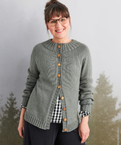 Strickset Mapala Cardigan aus Cool Wool von Lana Grossa