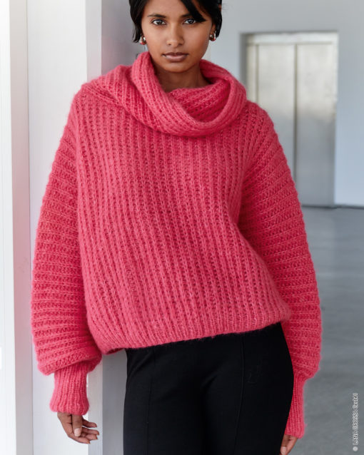 Strickset Halbpatentpullover Im Rippenmuster Aus Alpaca Air Von Lana Grossa