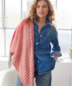 Strickset Nebelwald Dreieckstuch aus Ecopuno von Lana Grossa