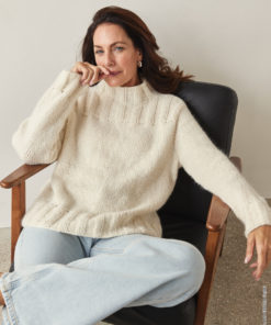 Strickset Pullover aus Brigitte No. 2 und Setasuri von Lana Grossa