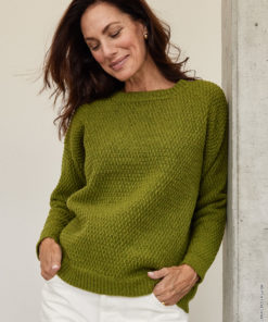 Strickset Häkelpullover aus Cashmere 16 Fine von Lana Grossa