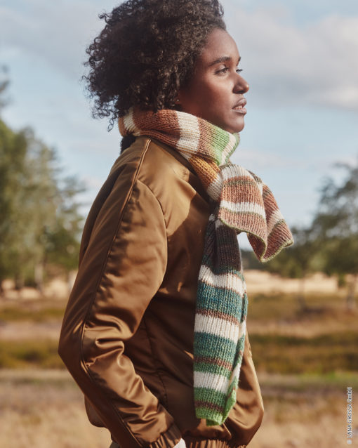 Rippenschal - Gomitolo Arte &Amp; Merino Uno