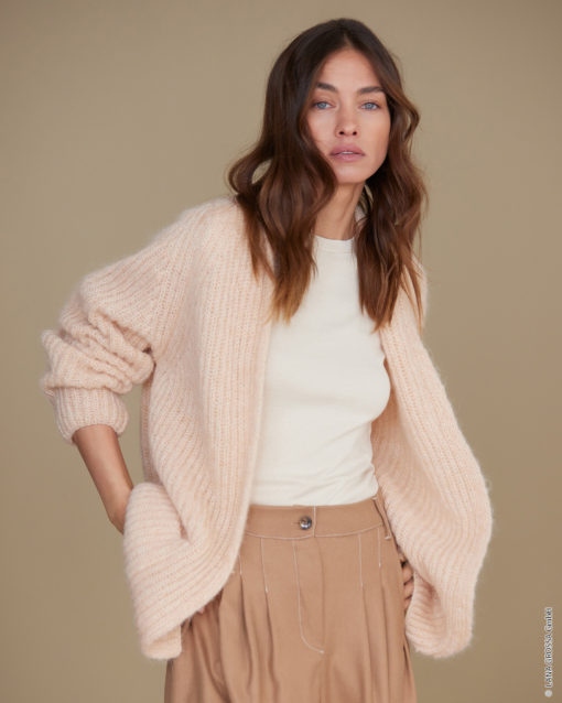 Strickset Raglan-Jacke Im Patentmuster Aus Setasuri Von Lana Grossa