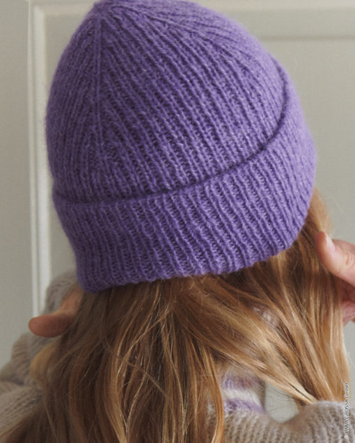Strickset Mütze Im Rippenmuster Aus Ecopuno Und Setasuri Von Lana Grossa