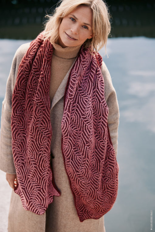 Strickset Schal Aus Ecopuno Und Ecopuno Dégrade Von Lana Grossa