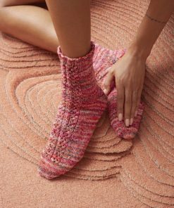 Strickset Sneakers aus Footprints von Lang Yarns