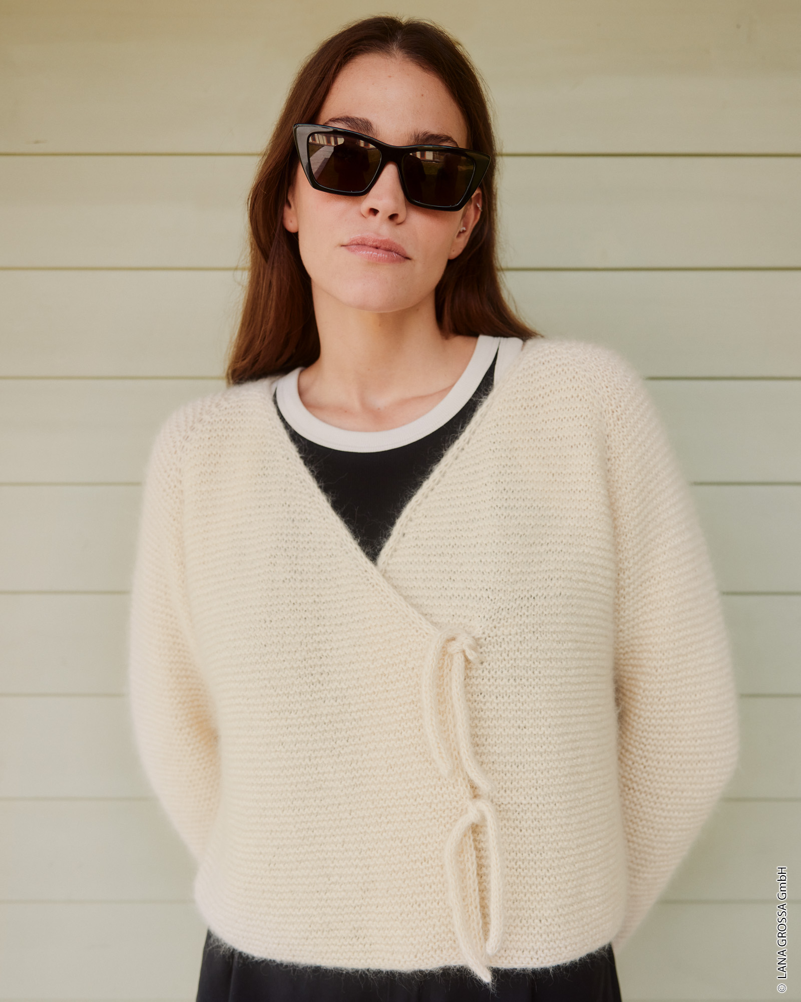 Strickset Raglanjacke Aus Ecopuno Und Silkhair Von Lana Grossa 1 Strickset Raglanjacke Aus Ecopuno Und Silkhair Von Lana Grossa