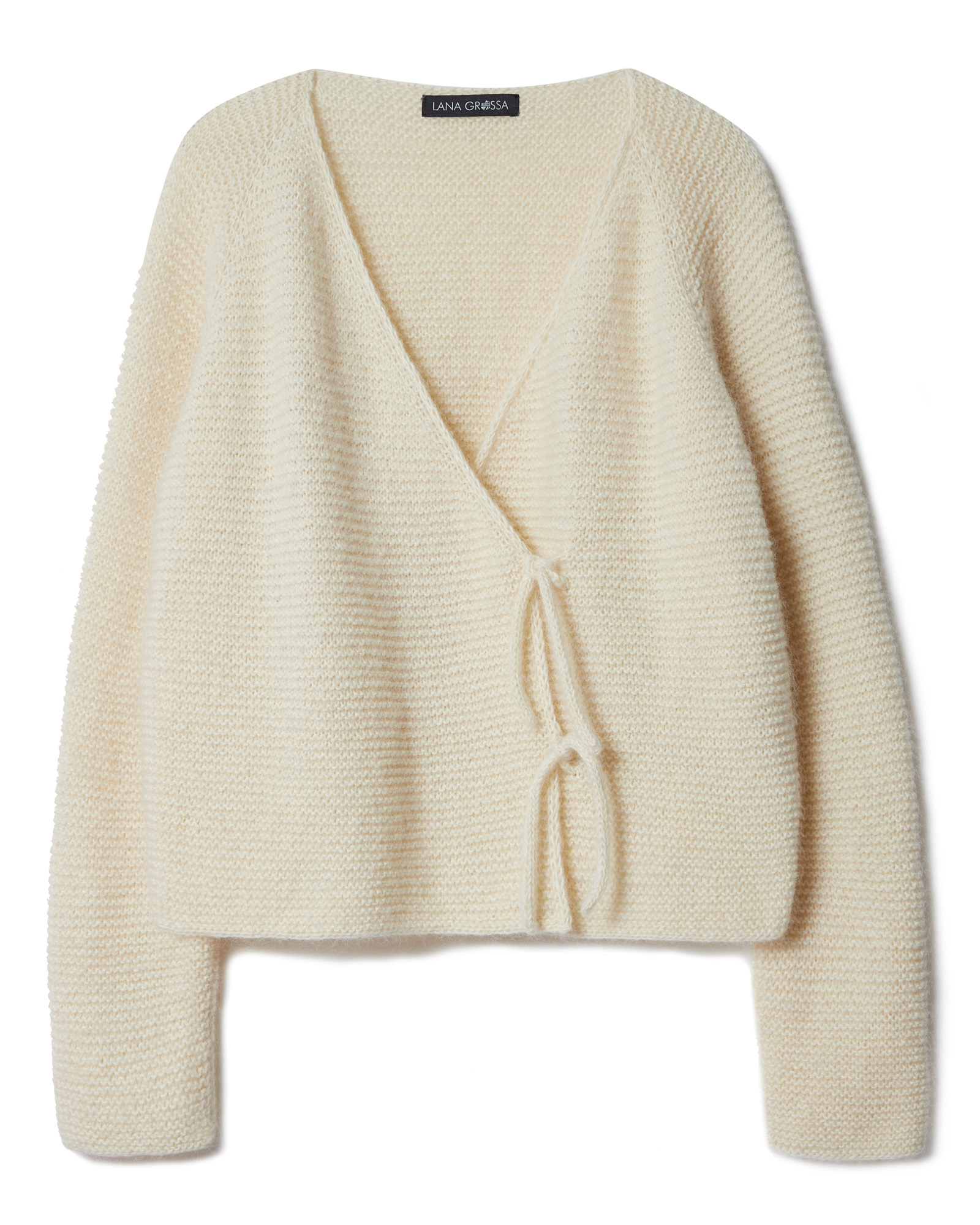 Strickset Raglanjacke Aus Ecopuno Und Silkhair Von Lana Grossa 2 Strickset Raglanjacke Aus Ecopuno Und Silkhair Von Lana Grossa – Bild 2