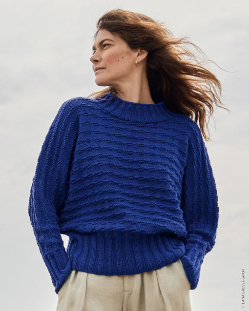 Strickset Fledermauspullover Aus Cool Wool Big Von Lana Grossa