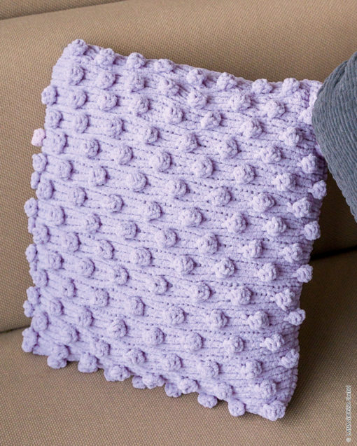 Strickset Kissen &Quot;Noppen&Quot; Aus The Look Von Lana Grossa