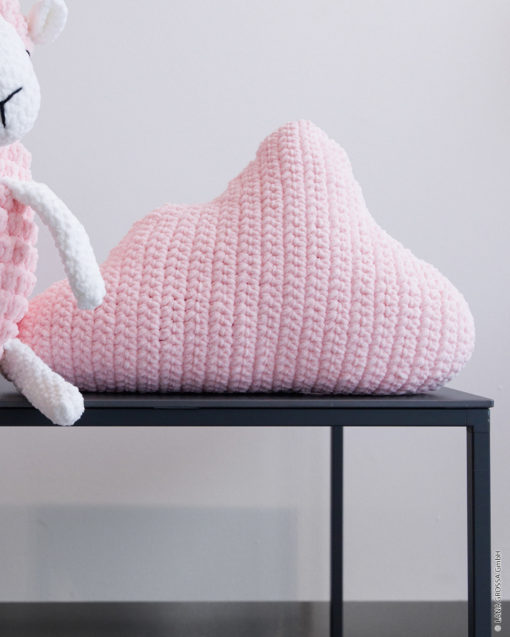 Strickset Kissen &Quot;Wolke&Quot; Aus The Look Von Lana Grossa